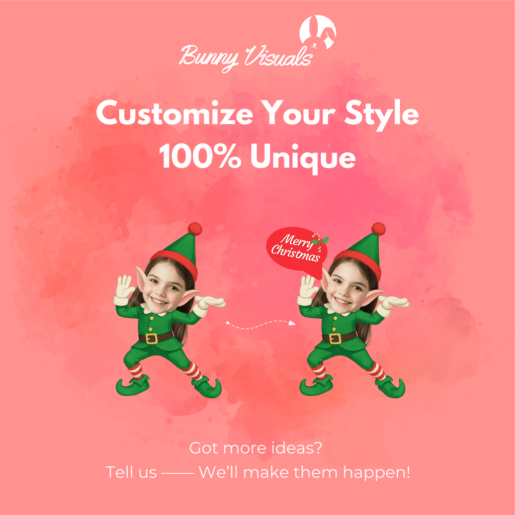 Christmas Dancing Elf Girl