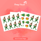 Christmas Dancing Elf Girl