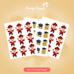 Graduation Red Gown