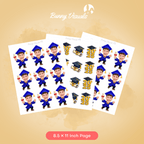 Graduation Blue Gown