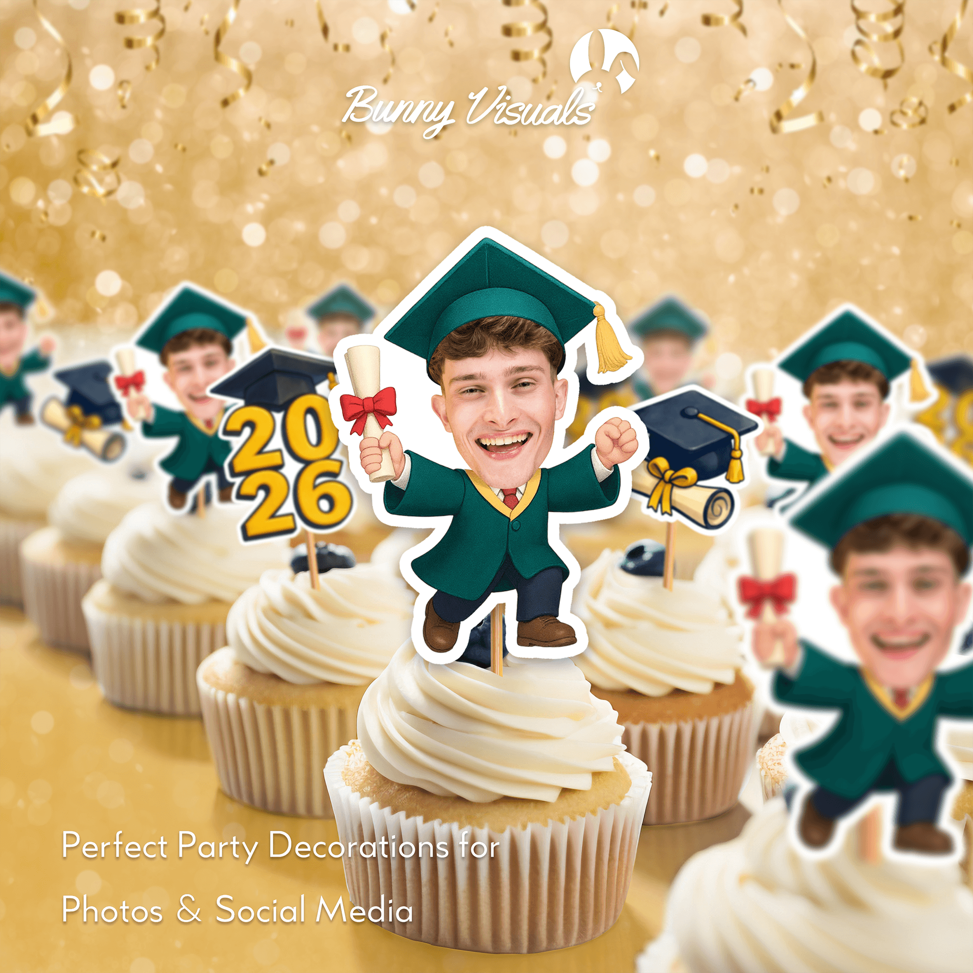 Graduation Green Gown