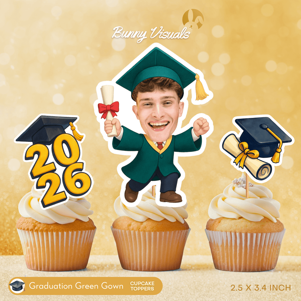 Graduation Green Gown