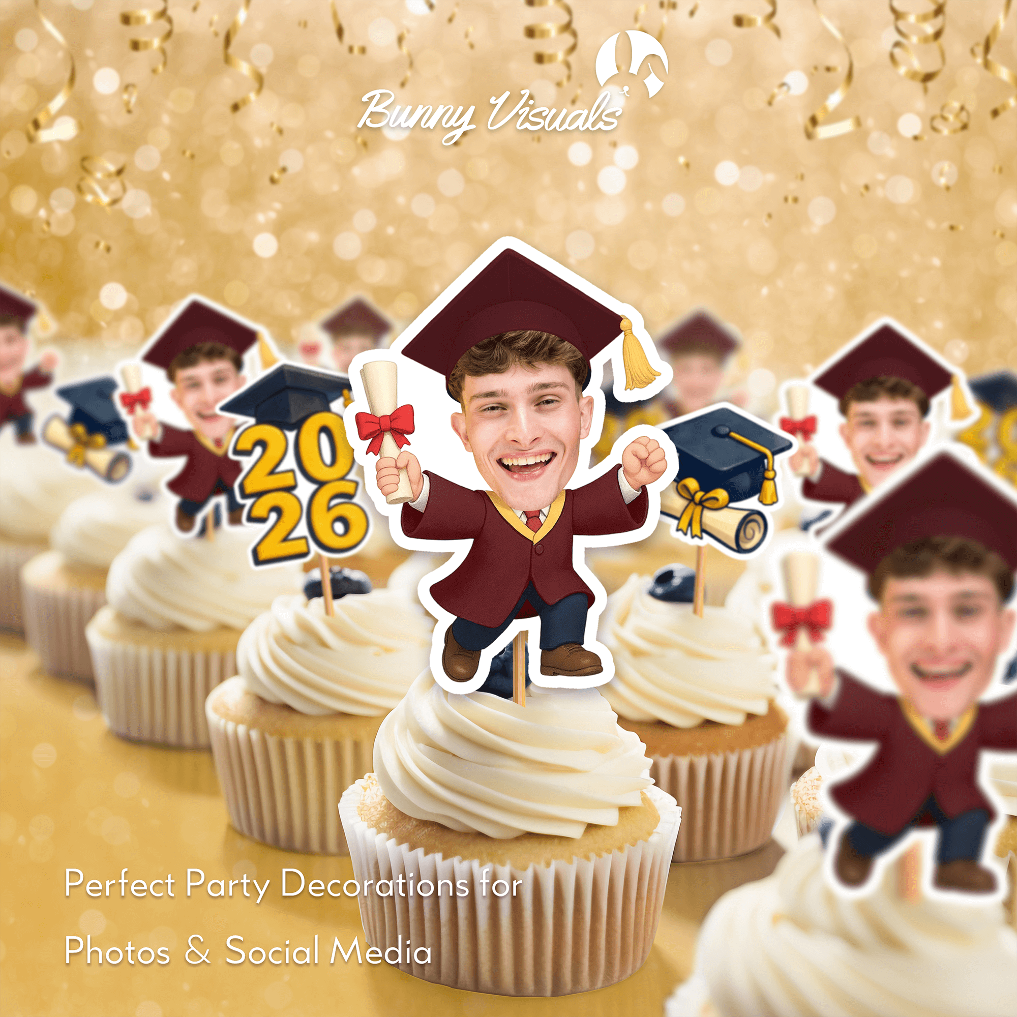 Graduation Maroon Gown