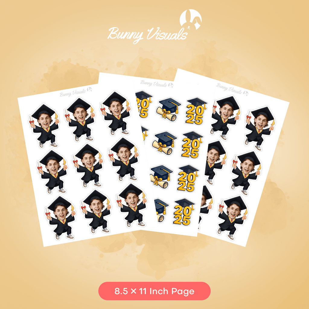 Graduation Black Gown With Sneakers