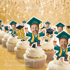 Graduation Green Gown with Sash
