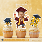 Graduation Maroon Gown with Sash