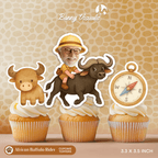 African Buffalo Rider