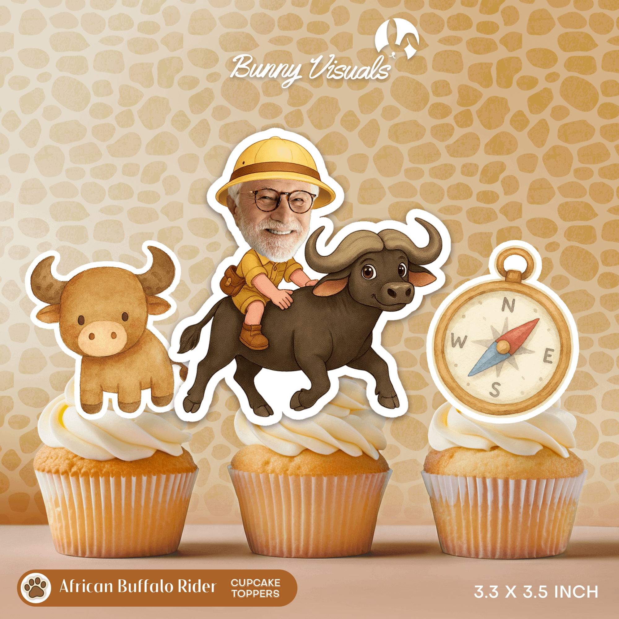 African Buffalo Rider