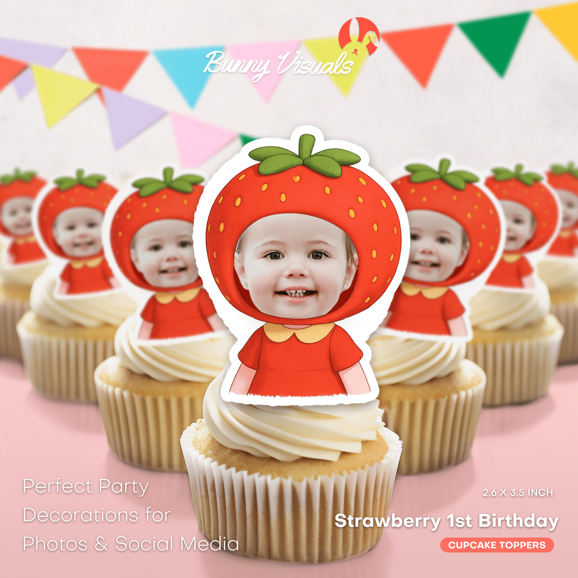 Strawberry 1st Birthday